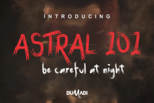 Astral 101: A Bold and Versatile Display Font