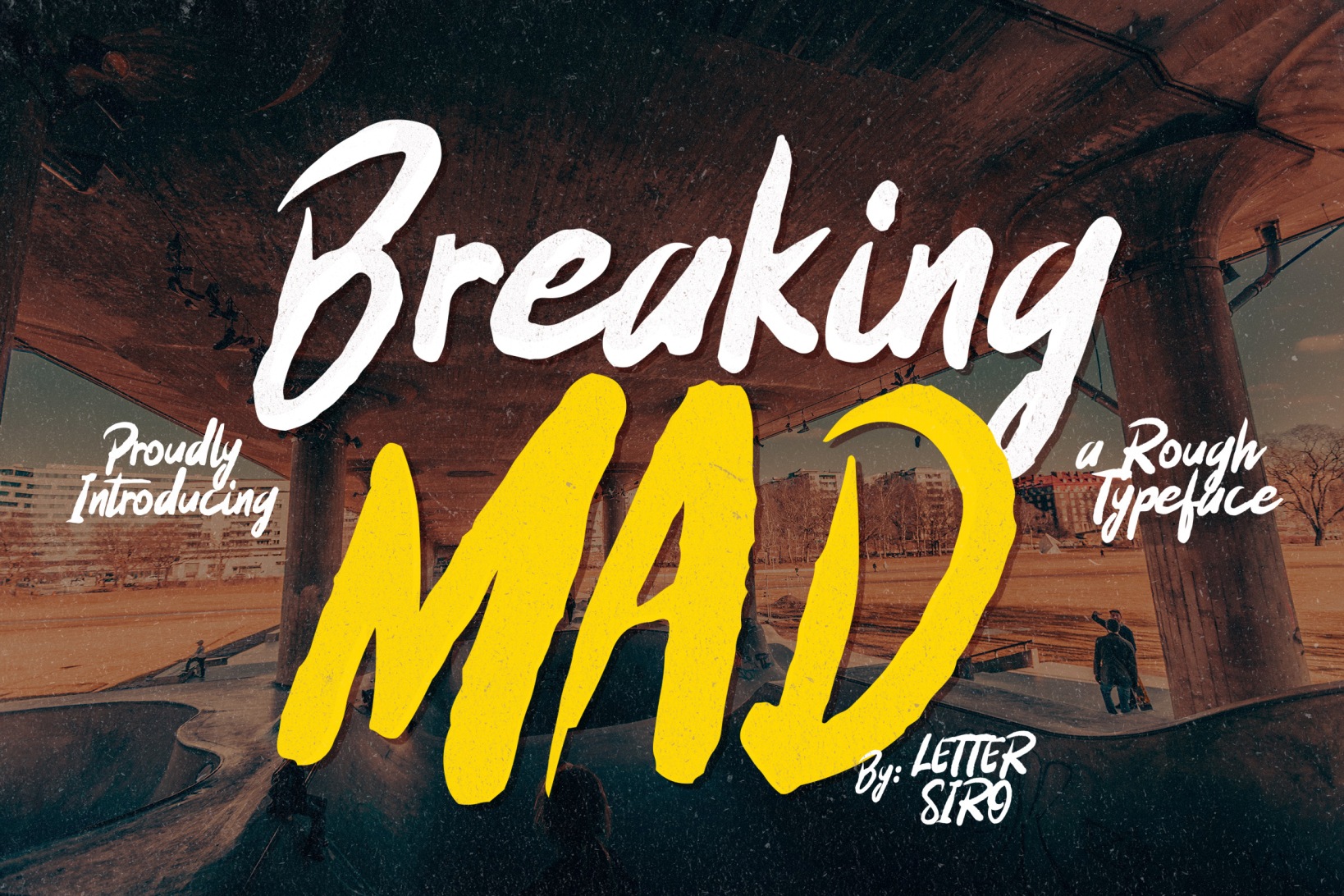 Boost Your Brand with Breaking Mad: A Versatile Display Font