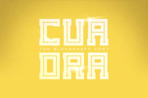 Boost Your Brand with Cuadra: A Bold Display Font