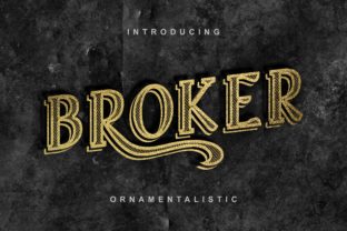 Broker: A Bold and Conceded Typeface for Modern Web Design