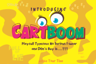 Cartboom: The Playful Display Font for Eye-Catching Campaigns