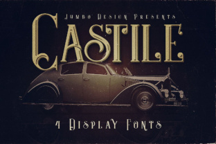 Castile: The Perfect Art Deco Display Font for Crafters
