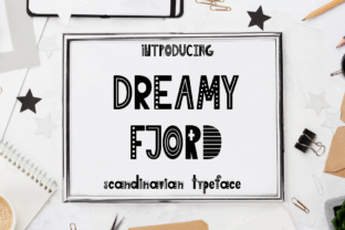 Dreamy Fjord: A Versatile Display Font for Creative Projects