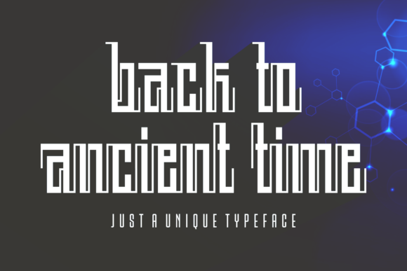 Enhance Your Brand with Back to Ancient Time Font