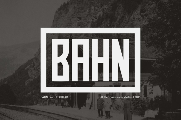 Enhance Your Brand with Bahn Pro Display Font