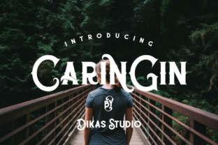 Enhance Your Brand with Caringin: A Stylish Vintage Font