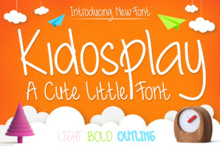 Enhance Your Brand with Kidosplay: A Playful and Professional Font