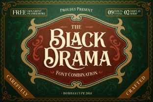 Enhance Your Campaign with Black Drama Font