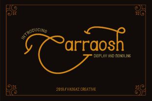 Enhance Your Web Design with Carraosh Font