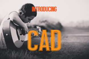 Exploring CAD: A Striking Typeface for Creative Branding