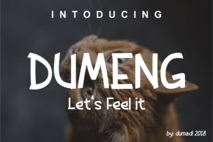Exploring Dumeng: A Modern Typeface for Creative Branding