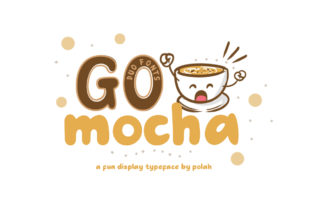 Go Mocha: A Fun and Versatile Display Typeface for Editorial Design