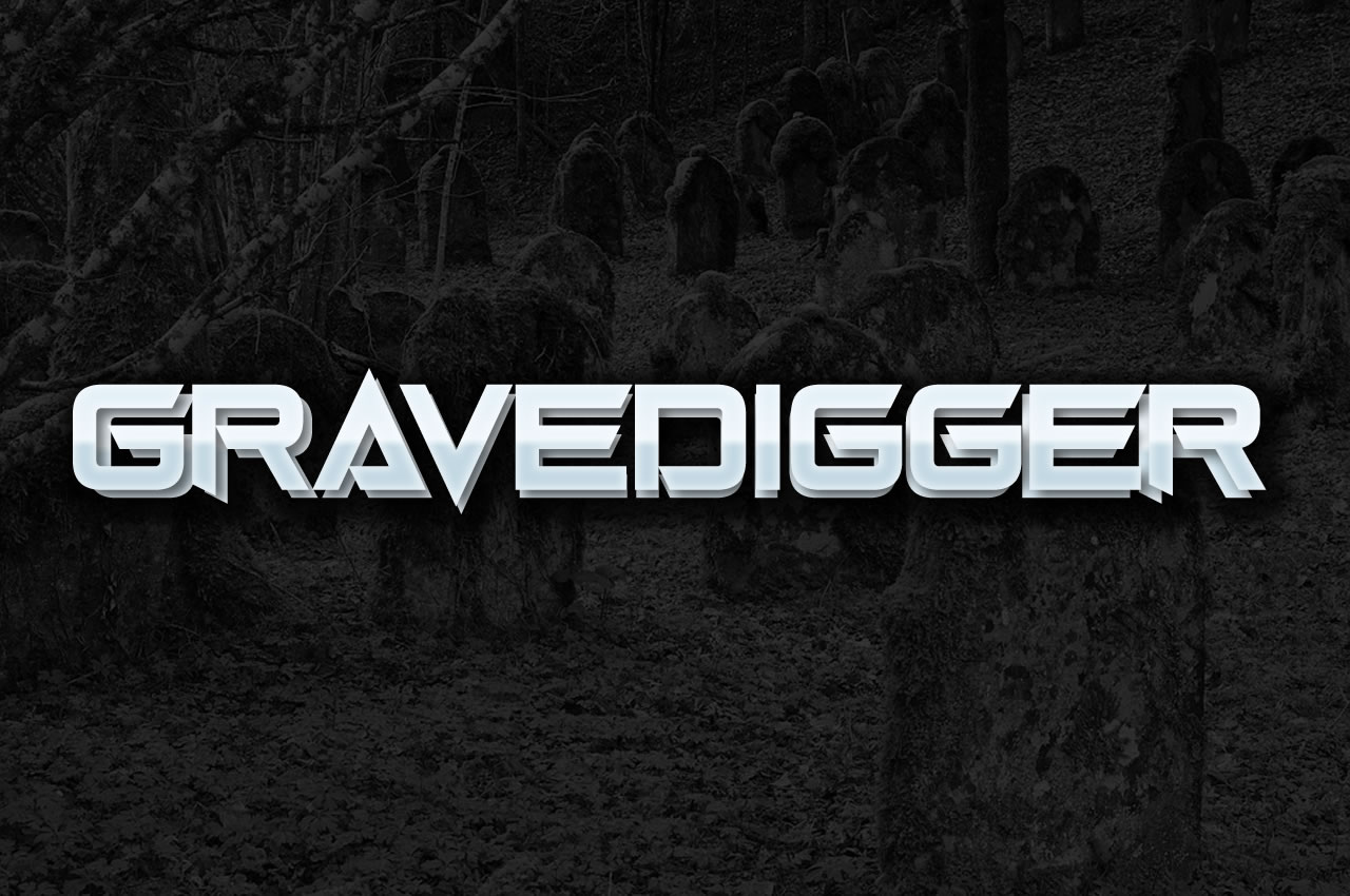 Gravedigger: A Bold and Moody Display Font
