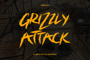 Grizzly Attack: A Bold and Stylish Typeface for Web Design