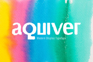 Introducing Aquiver: A Versatile Display Font for Your Next Campaign