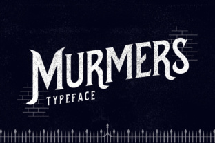 Murmers: A Bold and Vintage-Inspired Display Font