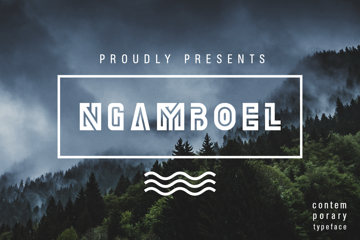 Ngamboel: A Versatile Font for Modern Editorial Design