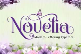Novelia: A Swashy and Elegant Font for Stylish Branding