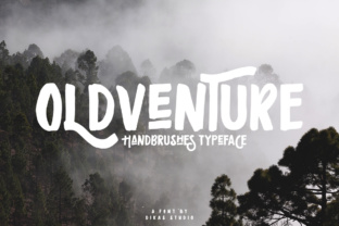 Oldventure: A Handcrafted Display Font for Unique Branding