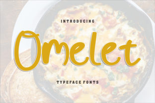 Omelet: A Bold and Striking Display Font for Creative Projects