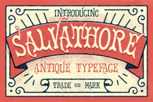 Salvathore: A Victorian Font for Modern Editorial Design