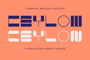Transform Your Brand with Ceylon: A Fun and Quirky Display Font