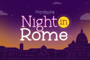 Transform Your Brand with Night in Rome Font